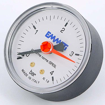 Манометр акс. 63/4(1/4" 4 бар) EMMETI